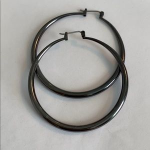 2” hoop earrings